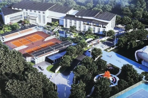 溫州國際網球中心場館提升項目竣工驗收會順利召開